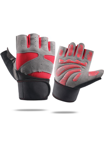 Mavi Stil Xl Boyutu Kadın Vücut Geliştirme Spor Eldiven Ağır Egzersiz Kaymaz Yarım Parmak Eldiven Erkekler Spor Spor Eğitim Eldiven El Koruyucu (Yurt Dışından) fiyatları