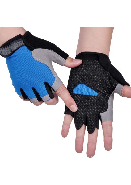 Gri Tarzı L Boyutu Spor Salonu Eğitim Eldivenleri Halter Ağırlık Kaldırma Spor Crossfit Spor Bisiklet Eldiveni Erkek Kadın Kaymaz Yarım Parmak Bisiklet Eldiveni (Yurt Dışından) fiyatları