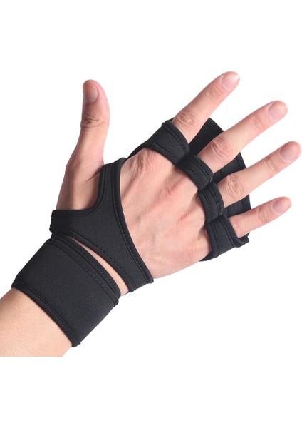 Siyah Stil Xl Boyutu 1 Çift Nefes Alabilen Spor Eldiven Silikon Palmiye Içi Boş Sırt Spor Eldivenleri Ağırlık Kaldırma Egzersiz Dambıl Jimnastik Bodybui (Yurt Dışından) fırsatları