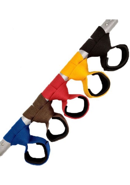 Sarı Stil S Boyutu Spor Salonu Kaldırma Askıları Halter Deadlift Güçlendirici Kemer Spor Kaymaz El Sarar Bilek Kayışları Fitness Eğitimi Yardımcı Kemer (Yurt Dışından) modelleri