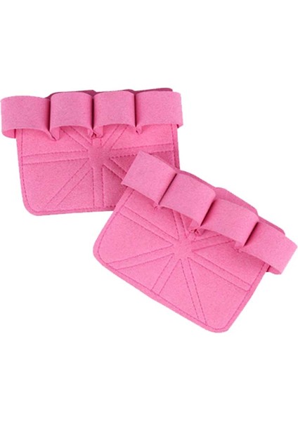 Pembe Tarzı 1 Çift Mikrofiber Ağırlık Kaldırma Eldiveni Taşınabilir Egzersiz Spor Spor El Palm Koruyucu Mitten Aksesuarları Siyah (Yurt Dışından)
