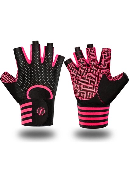 Siyah Stil M Boyutu Erkek Kadın Spor Eldiven Kaymaz Silikon Koruyucu Vücut Geliştirme Ağırlık Kaldırma Eldiveni Spor Salonu Yaz Nefes Eğitim Eldivenleri (Yurt Dışından) fiyatları