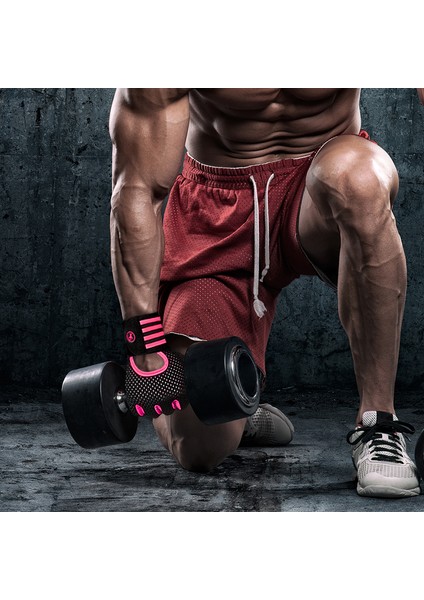 Siyah Stil M Boyutu Erkek Kadın Spor Eldiven Kaymaz Silikon Koruyucu Vücut Geliştirme Ağırlık Kaldırma Eldiveni Spor Salonu Yaz Nefes Eğitim Eldivenleri (Yurt Dışından) fırsatları