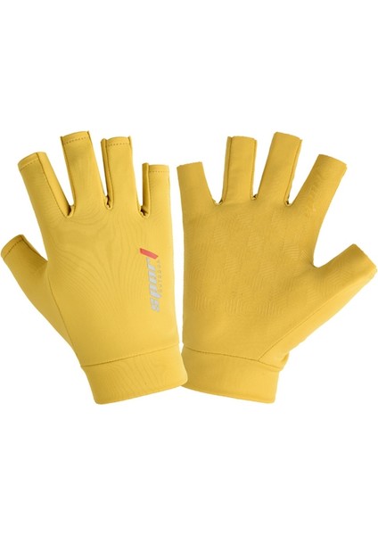 Siyah Stil Nefes Kaymaz Binme Gym Yoga Halter Eldiveni Profesyonel Fitness Spor Yarım Parmak Eldiven Vücut Geliştirme Ekipmanları (Yurt Dışından) modelleri