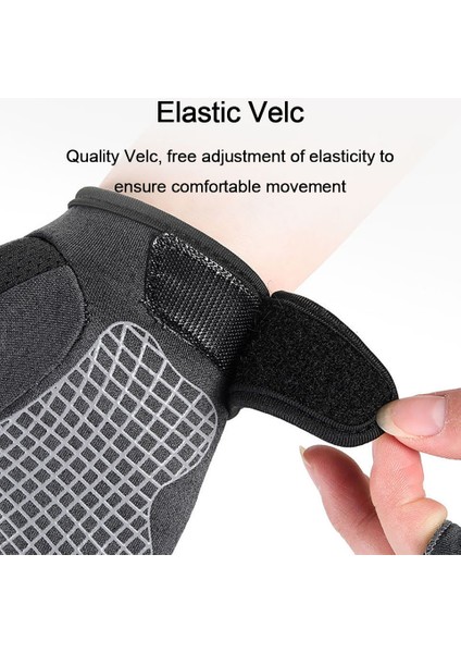 Siyah Stil Xl Boyutu Gobygo Halter Eldiveni Yarım Parmak Avuç Içi Aşınmaya Dayanıklı Kaymaz Yatay Çubuk Eldiven Fitness Eğitimi (Yurt Dışından) fırsatları
