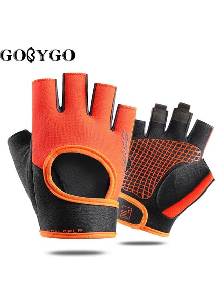 Siyah Stil Xl Boyutu Gobygo Halter Eldiveni Yarım Parmak Avuç Içi Aşınmaya Dayanıklı Kaymaz Yatay Çubuk Eldiven Fitness Eğitimi (Yurt Dışından) indirimleri