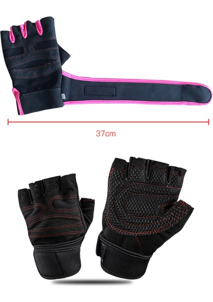 Turuncu Tarzı M Boyutu Eldiven Crossfit Spor Eldiven Kadın Erkek Ağırlık Kaldırma Eğitimi Vücut Geliştirme Spor Eldiven Jimnastik Eldiven Bilek Koruma (Yurt Dışından) fırsatları