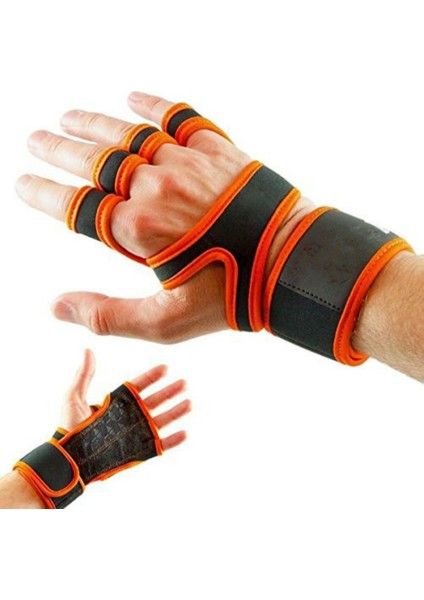 Sarı Stil M Boyutu 1 Çift Halter Eğitim Eldiven Erkekler Kadınlar Için El Bilek Palm Koruyucu Eldiven Spor Spor Vücut Geliştirme Jimnastik Spor Salonu (Yurt Dışından) indirimleri