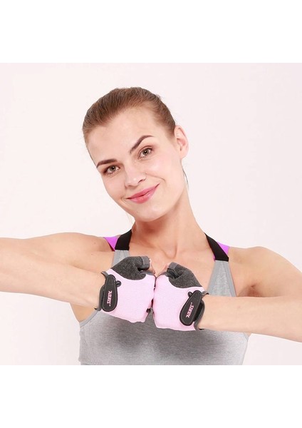 Mavi Stil L Boyutu 1 Çift Spor Salonu Spor Eldiveni Yarım Parmak El Koruyucu Nefes Kadın Erkek Bilek Halter Dişli Egzersiz Bisiklet Spor Salonu Eldiveni (Yurt Dışından) modelleri