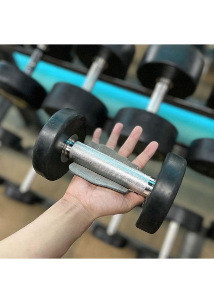 Pembe Tarzı Kaldırma Dambıl Skid Eldiven Ağırlık Kaldırma Sapları Gym Fitness El Sapları Pedleri Powerlifting Dambıl Spor El Koruyucusu (Yurt Dışından) fırsatları