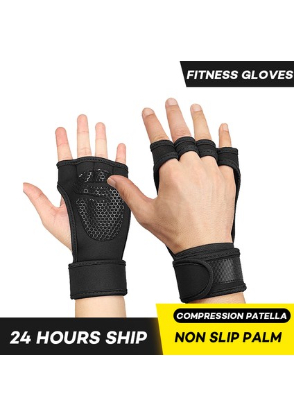 Bk Tarzı M Boyutu 1 Çift Dambıl Eğitim Eldiven Kadın Erkek Spor Spor Vücut Geliştirme Jimnastik Sapları Ağırlıkları Spor El Palm Koruyucu Eldiven (Yurt Dışından) fiyatları