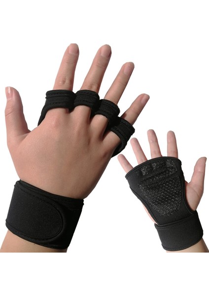 Siyah Stil Xl Boyutu Ağırlık Kaldırma Eldiveni Eğitim Spor Salonu Sapları Spor Dambıl Paralel Çubuklar Yatay Çubuklar Crossfit Jimnastik El Palm Koruyucu (Yurt Dışından) fiyatları