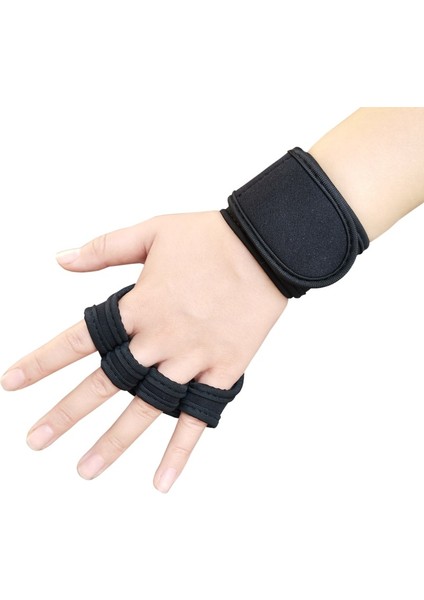 Siyah Stil Xl Boyutu Ağırlık Kaldırma Eldiveni Eğitim Spor Salonu Sapları Spor Dambıl Paralel Çubuklar Yatay Çubuklar Crossfit Jimnastik El Palm Koruyucu (Yurt Dışından) fırsatları