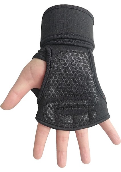 Siyah Stil Xl Boyutu Ağırlık Kaldırma Eldiveni Eğitim Spor Salonu Sapları Spor Dambıl Paralel Çubuklar Yatay Çubuklar Crossfit Jimnastik El Palm Koruyucu (Yurt Dışından) indirimleri