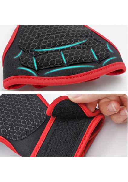 Mavi Stil Xl Boyutu Spor Ağırlık Kaldırma Eğitim Eldivenleri Kadın Erkek Spor Vücut Geliştirme Jimnastik Sapları Spor Salonu El Avuç Içi Bilek Koruyucu Eldiven (Yurt Dışından) indirimleri