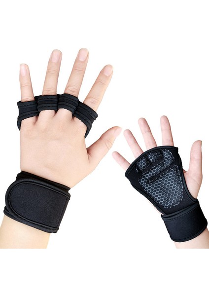 C Tarzı M Boyutu Ağırlık Kaldırma Eğitim Eldiven Kadın Erkek Spor Spor Vücut Geliştirme Jimnastik Sapları Spor El Palm Bilek Koruyucu Eldiven (Yurt Dışından) fiyatları