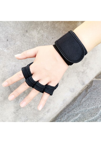 C Tarzı M Boyutu Ağırlık Kaldırma Eğitim Eldiven Kadın Erkek Spor Spor Vücut Geliştirme Jimnastik Sapları Spor El Palm Bilek Koruyucu Eldiven (Yurt Dışından) fırsatları