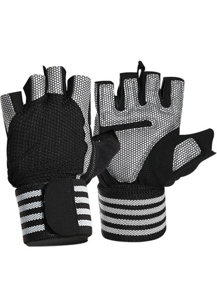 Xl Tarzı Spor Bilek Eldiven Açık Spor Bisiklet Yarım Parmak Eldiven Spor Eldiven Spor Eldiven Guantes Spor Eldiven Luva Academia (Yurt Dışından)
