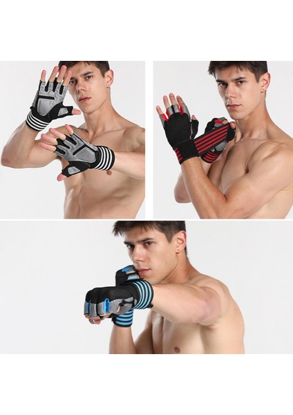 Xl Tarzı Spor Bilek Eldiven Açık Spor Bisiklet Yarım Parmak Eldiven Spor Eldiven Spor Eldiven Guantes Spor Eldiven Luva Academia (Yurt Dışından) fırsatları
