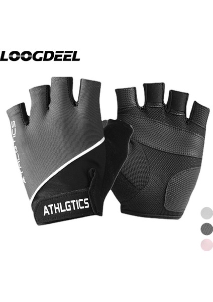 Gri Tarzı Loogdeel Yarım Parmak Halter Eldiveni Unisex Kaymaz Eğitim Aşınmaya Dayanıklı Dambıl Donatmak Yatay Çubuk Spor Eldiven (Yurt Dışından) indirimleri