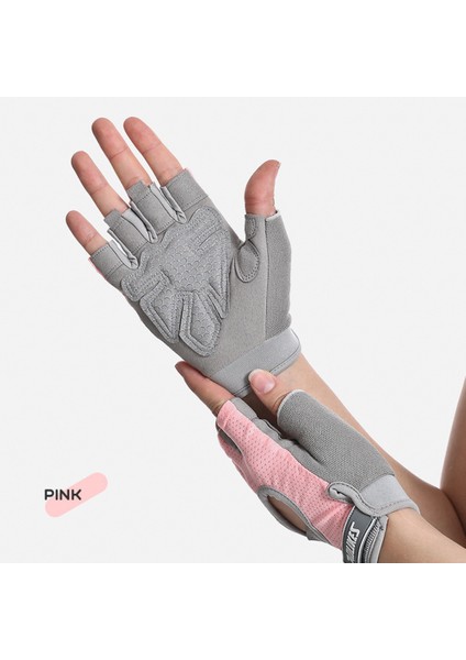 Siyah Stil M Boyutu Kadın Spor Eldiven Nefes Yarım Parmak Yoga Egzersiz Eldivenleri Kaymaz Etiket Şok Emme Koruma Eğitim Ekipmanları (Yurt Dışından) fiyatları