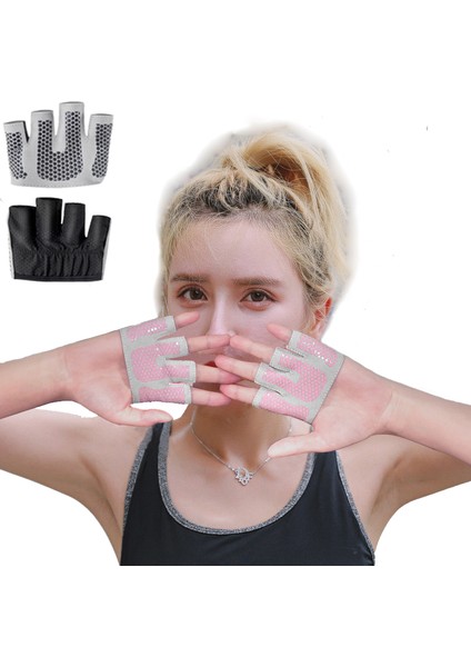 Pembe Tarzı M Boyutu Gym Fitness Yarım Parmak Eldiven Erkek Kadın Crossfit Egzersiz Eldiven Güç Ağırlık Kaldırma Vücut Geliştirme El Koruyucusu (Yurt Dışından) fiyatları