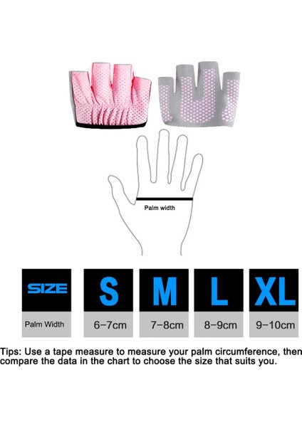 Pembe Tarzı M Boyutu Gym Fitness Yarım Parmak Eldiven Erkek Kadın Crossfit Egzersiz Eldiven Güç Ağırlık Kaldırma Vücut Geliştirme El Koruyucusu (Yurt Dışından) modelleri