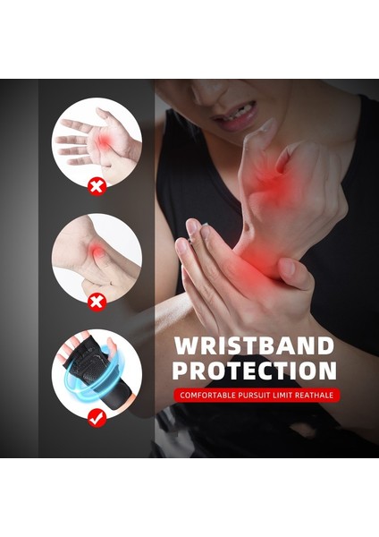 Kırmızı Stil L Boyutu Ağırlık Kaldırma Spor Eldiveni Bilek Sararlı Silikon Jel Tam Palm Koruma Spor Salonu Egzersiz Eldiveni Güç Kaldırma Ekipmanları (Yurt Dışından) fırsatları