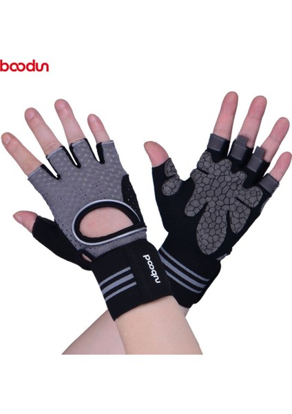 Pembe Tarzı M Boyutu Boodun Yeni Profesyonel Ağırlık Kaldırma Eldiveni Genişletilmiş Bileklik ile Crossfit Gym Fitness Binme Tırmanma Egzersiz (Yurt Dışından) fiyatları