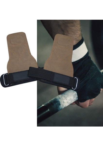 Mavi Stil Ağırlık Kaldırma Eldiveni Bileklik Spor El Sapları Anti Patinaj Jimnastik Sapları Erkekler Için Halter Ağır Hizmet Powerlifting (Yurt Dışından) fırsatları