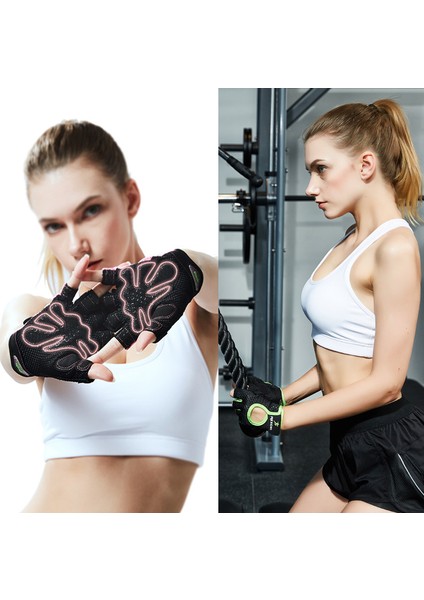 Siyah Stil S Boyutu Nefes Örgü Egzersiz Spor Salonu Vücut Geliştirme Spor Eldiven Yarım Kadın Erkek Dambıl Ağırlık Kaldırma Crossfit Bisiklet Bisiklet Eldiveni (Yurt Dışından) indirimleri