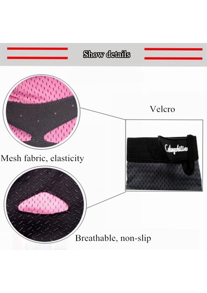 Siyah Stil L Boyutu Yaz Spor Spor Yarım Parmak Eldiven Ince Erkek Kadın Spor Salonu Halter Nefes Palm Kalınlaşma Yoga Spor Bisiklet Eğitimi (Yurt Dışından) fırsatları