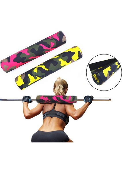 Mavi Stil 1 Adet Halter Omuz Boyun Omuz Koruyucu Ped Boyun Koruma Spor Salonu Için Ağırlık Kaldırma Spor Halter Squat Pad (Yurt Dışından) modelleri