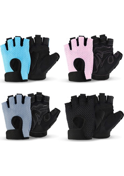 Gri Tarzı M Boyutu Profesyonel Spor El Eldivenleri Spor Eldiven Güç Halter Kadın Crossfit Egzersiz Vücut Geliştirme Yarım Parmak El Koruyucusu (Yurt Dışından) fiyatları