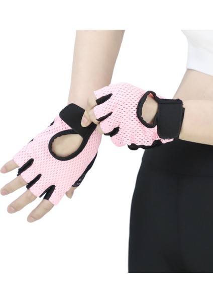 Gri Tarzı M Boyutu Profesyonel Spor El Eldivenleri Spor Eldiven Güç Halter Kadın Crossfit Egzersiz Vücut Geliştirme Yarım Parmak El Koruyucusu (Yurt Dışından) indirimleri