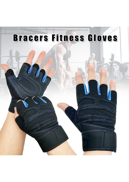 Kırmızı Stil L Boyutu Egzersiz Fitness Ağırlık Kaldırma Için Bileklik Destekli Erkek Kadın Spor Eldiveni FOU99 (Yurt Dışından) modelleri