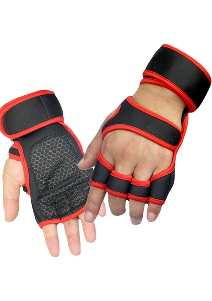 No.3 Tarzı M Boyutu Halter Eğitim Eldiven Erkekler Kadınlar Için Spor Spor Vücut Geliştirme Jimnastik Spor Salonu El Bilek Palm Koruyucu Eldiven (Yurt Dışından) fiyatları