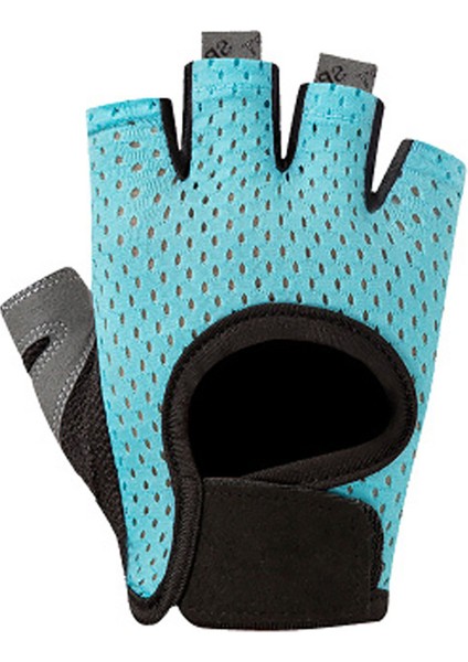 Yeşil Stil L Boyutu Loogdeel Yarım Parmak Halter Eldiveni Kaymaz Palm Fitness Eğitimi Aşınmaya Dayanıklı Dambıl Ekipmanları Yatay Çubuk Eldiven (Yurt Dışından)