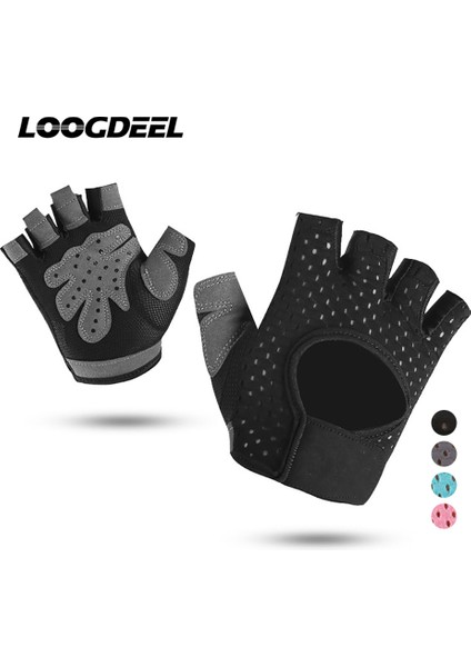 Yeşil Stil L Boyutu Loogdeel Yarım Parmak Halter Eldiveni Kaymaz Palm Fitness Eğitimi Aşınmaya Dayanıklı Dambıl Ekipmanları Yatay Çubuk Eldiven (Yurt Dışından) indirimleri