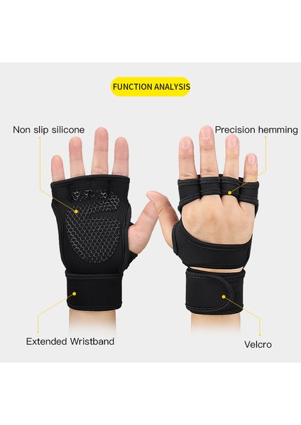 Rd Stili S Boyutu Spor Salonu Eldivenleri Ağırlık Kaldırma Eğitim Eldivenleri Kadın Erkek Spor Spor Vücut Geliştirme Jimnastik Sapları Spor Salonu El Avuç Içi Koruyucu (Yurt Dışından) modelleri