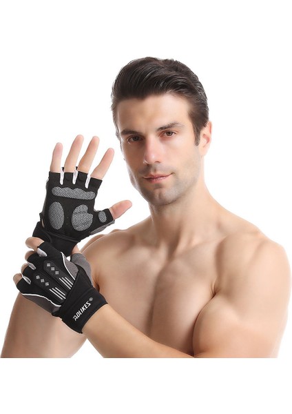 Beyaz Stil L Boyutu Gobygo 1 Çift Spor Eldiven Dambıl Halter Spor Salonu Fitness Egzersiz Vücut Geliştirme Crossfit Ağırlık Kaldırma Eğitim Eldivenleri Erkekler (Yurt Dışından) fırsatları