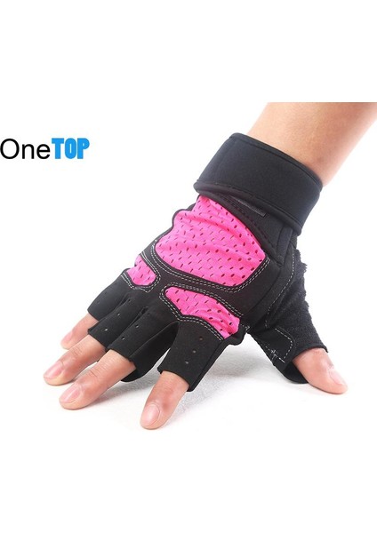 Siyah Stil S Boyutu Bisiklet Eldiveni Spor Salonu Eldiveni Yarım Parmak Nefes Kaymaz Jel Pedi Vücut Geliştirme Eğitimi Dambıl Parmaksız Eldiven (Yurt Dışından) indirimleri