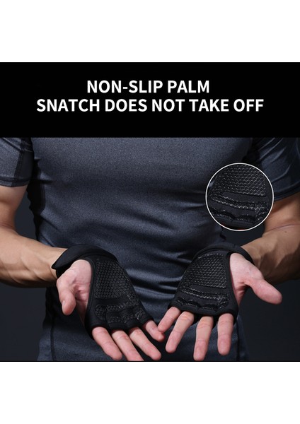 C1 Stili L Boyutu Erkek Spor Eldiven Halter Vücut Geliştirme Eğitimi Spor Parmaksız Eldiven Yarım Parmak Bisiklet Eldiveni Kaymaz Bilek Desteği (Yurt Dışından) fırsatları