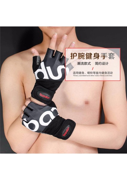 Mavi Stil Xl Boyutu 1 Çift Boodun Erkek Bilek Koruma Ağırlık Kaldırma Eldiveni Anti Patinaj Crossfit Gym Fitness Eldiven Sıkıştırma Dambıl Kemerler (Yurt Dışından) fiyatları