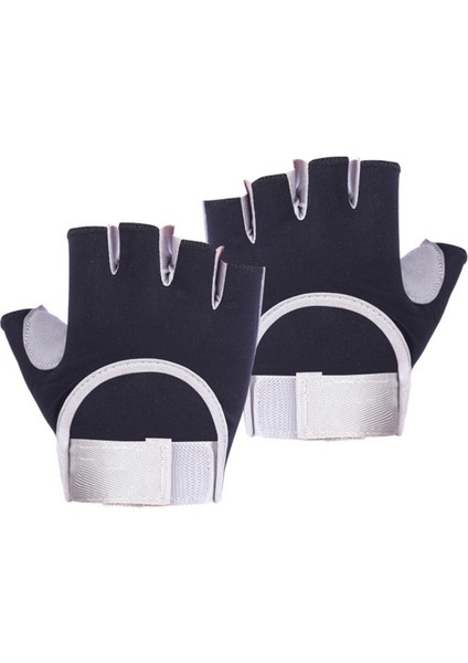 No.1 Tarzı L Boyutu Profesyonel Spor Salonu Eldiveni Kadın Ağırlık Kaldırma Egzersiz Spor Eldiven Nefes Vücut Geliştirme Yarım Parmak El Koruyucu (Yurt Dışından)