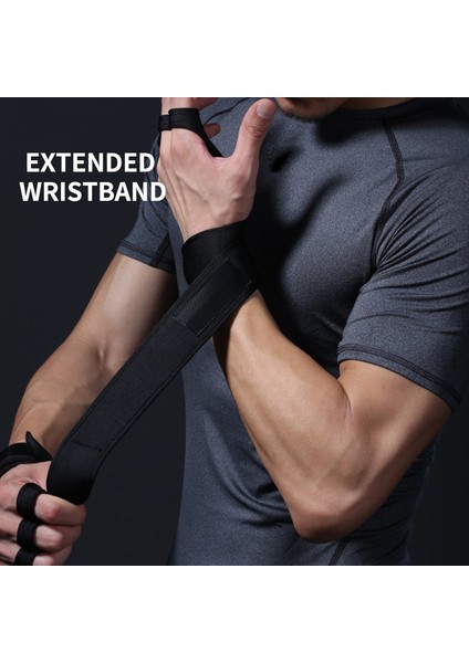 C2 Tarzı Xl Boyutu Erkek Spor Eldiven Halter Vücut Geliştirme Eğitimi Spor Parmaksız Eldiven Yarım Parmak Bisiklet Eldiveni Kaymaz Bilek Desteği (Yurt Dışından) modelleri