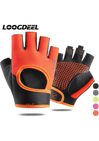 Turuncu Tarzı Xl Boyutu Loogdeel Halter Eldiveni Yarım Parmak Kaymaz Palm Fitness Eğitimi Yatay Çubuk Eldiven Aşınmaya Dayanıklı Dambıl Ekipmanları (Yurt Dışından) fiyatları