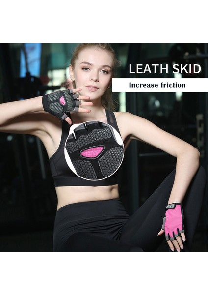 Gri Tarzı L Boyutu Unisex Spor Salonu Fitness Ağırlık Kaldırma Eldivenleri, Vücut Geliştirme Eğitimi Spor Egzersiz Eldivenleri, Nefes Alabilen Kaymaz Yarım Parmak Eldiven (Yurt Dışından) fırsatları