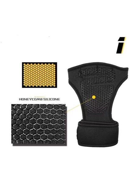 Kırmızı Stil Xl Boyutu Ağırlık Kaldırma Eldiveni Kaldırma Palmiye Sapları Pedleri Egzersiz Vücut Geliştirme Eğitimi Spor Eldiven Egzersiz Dambıl Bilek Sarma Erkek Kadın (Yurt Dışından) fırsatları