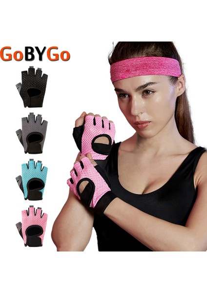 Siyah Stil L Boyutu Yarım Parmak Halter Eldiveni Nefes Alabilir Kaymaz Avuç Içi Aşınmaya Dayanıklı Dambıl Ekipmanları Yatay Çubuk Spor Eldivenleri (Yurt Dışından) indirimleri